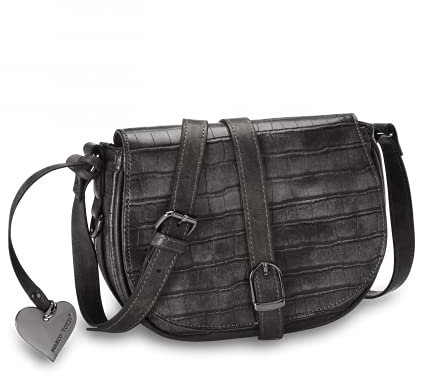Marco Tozzi Damen Handtasche 2-2-61005-27, DK.Grey CR. CB