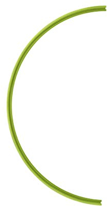 BRA Dupla Prior Junta de sartén 24 cm, Silicona, color verde