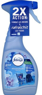 Febreze Lenor Textil-Lufterfrischer, 500 ml, OdourClear Technologie entfernt Gerüche von Ihren Textilien, um nur einen frischen Duft zu hinterlassen