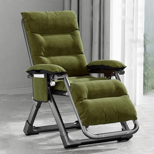 Tumbonas Plegables Gravedad Cero Silla de Salón de Gravedad Cero para Exteriores Tumbona de Relax Sillas Jardin Exterior para Patio Playa Piscina Césped Camping Oficina Interior. ( Color : Gray )