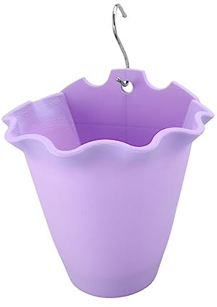 Sosoport Pot De Fleurs Suspendu Au Mur avec en Plastique 20 X 18 5 Cm pour Salon Et Cuisine