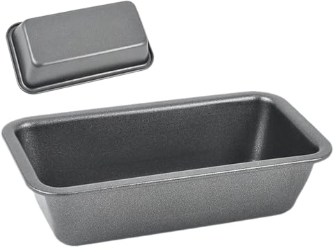 Murman 2 Stück Rechteckig Brotbackform Antihaftbeschichtet Kastenform Brotform Aus Karbonstahl, Toastbrot Backform, Kastenbackform Für Brote Kuchen Und Bananenbrot