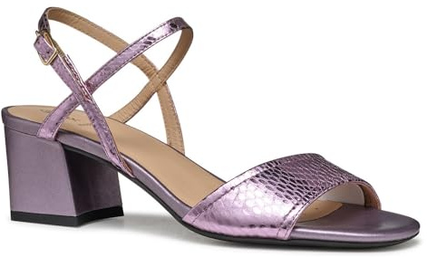 Geox D New Eraklia 50 B Sandalia TacónMujer