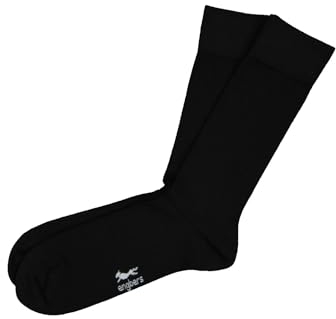 engbers Herren Herren Socken Doppelpack, 37173, 37173, Schwarz in Größe 42