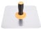 HAKUNA Mortar Board Holder - Aluminium Plastering Hawk with Soft Grip Handle - 11.8 inch Plaster Mortar Board Holder Finishing Plastering Tool for Cement,Mortar,Drywall