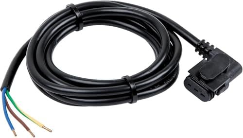 Winkelstecker für Wilo Stratos PICO, Yonos ECO, Yonos PICO und Star-Z NOVA Pumpen - Netzstecker mit 2,0 m Stromkabel