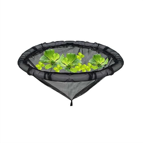 Floating Flora Fish Barrier,Plant Protector Fine Mesh,Floating Island Plant Protector Floating Flora Island for Pond Protects Your Floating Plants from Pond Fish (45cm)