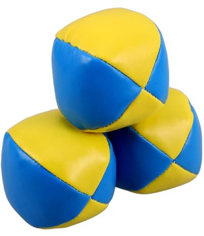Totority 3pièces Balles De Jonglage pour Garçon Fille Améliorez La Coordination Main-Oeil Balles De Légères pour Performances Et Jeux Interactifs Conçues pour Débutants