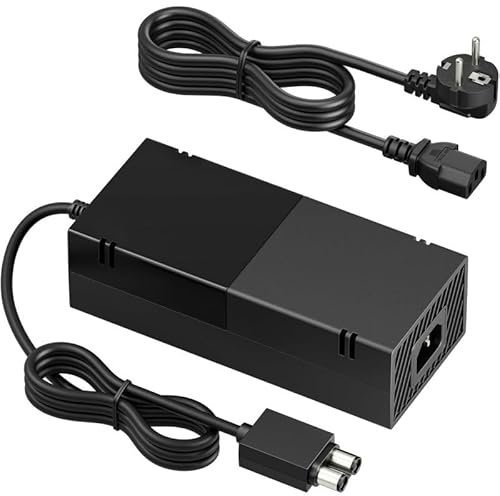 Adaptador de Corriente, Fuente alimentación Compatible con Xbox One Cargador 12V Europeo Compatible