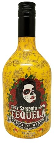 Crema con Tequila y Agave Sargento Tequela - Mango (70 cl - 15% vol)