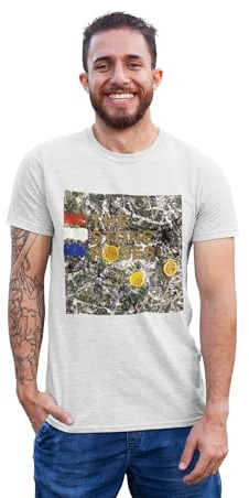 Roses T-Shirt - Original 1989 Debut First Album Cover Image in White – Officially Licenced