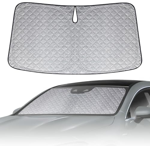 Parasol para Coche Parabrisas Reemplazo para Mercedes-Benz CLA C118/C178 2019-2026, Plegable Parasol para Parabrisas de Coche, Bloquea El 99% de Los Rayos UV y Mantiene Fresco El Vehículo
