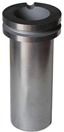 LLF High Purity Graphite Melting Crucible for Melting Furnace Melting Machine Jewellery Tool (1kg)