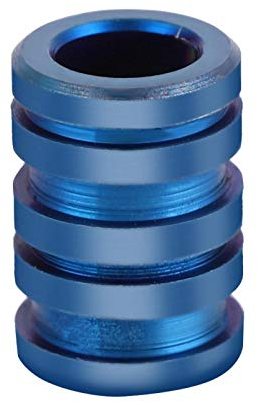 Messerschnur Titan Perle Fallschirm Paracord Outdoor EDC Anhänger Perlen(Blau)