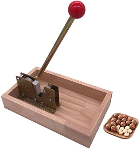Cascanueces Manual,Cascanueces Manual De Metal,Cascanueces Máquina Partir Almendras, Cascanueces Manual De Nueces Con Base De Madera