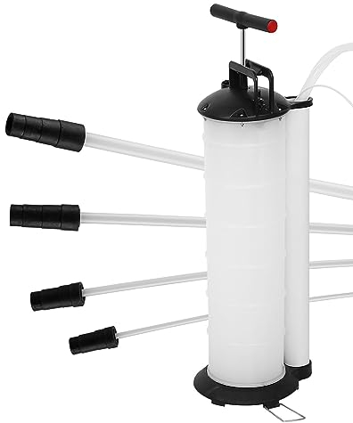 Holdfiturn 7L Oil Pump Extractor Engine Oil Suction Pump Car Fuel Petrol Coolant Water Multiuse Manual Fluid Diesel Liquid Removal Transfer Vacuum Hand Pump