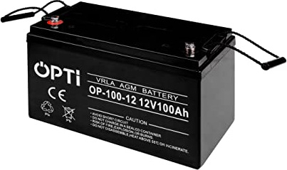 AGM OPTI - Batteria 12 V, 100 Ah