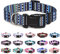 Suredoo Hundehalsband Verstellbares, Weich & Komfort Nylon Hunde Halsband für Kleine Mittlere Große Hunde Welpen Katzen (L, Blau)