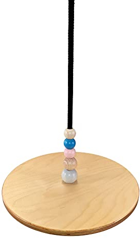 Rudolphs Schatzkiste Tellerschaukel Nature BxHxT 300x190x300mm NEU Holzschaukel Kinderschaukel