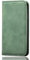 SEAHAI Cover per Vivo Y76 5G / Vivo Y76s / Vivo Y74s, Ultra Sottile Custodia Premium Pelle Portafoglio Kickstand Slot per Schede [RFID Blocking] TPU Antiurto Flip Cover Libro - Verde