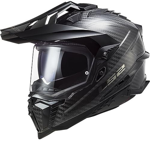 LS2, Motocrosshelm EXPLORER 06 Gloss Carbon, L