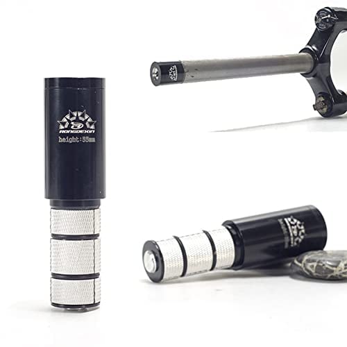 Bike Stem Riser Bike Fork Stem Extender Handlebar Raiser Adapter for Mountain Bike, Road Bike, MTB