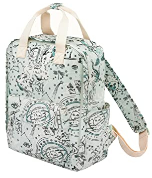 Cath Kidston Utility-Rucksack im himmlischen Design aus hellblauem recyceltem Polyester, hellblau