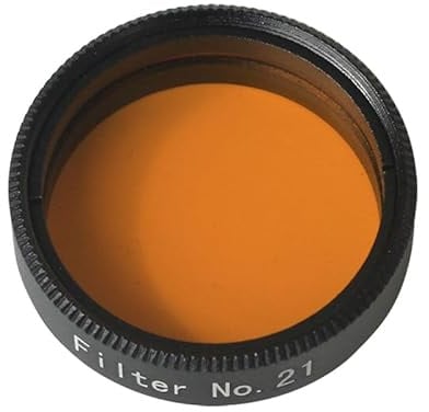 3,2 cm Astronomisches Zubehör Okularfilter #21 Orange Filter Glaslinse für Astronomisches Teleskop