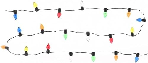1 x bunte Miniatur-Lichterkette, 0,5 m, Spielzeug-Licht, 1/12 Scaladollhouse Mini-Möbellichter, Zubehör, zufälliger Stil, Zubehör
