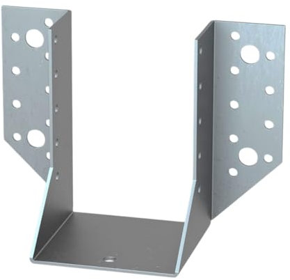 Balkenschuh Set 25 Stück - 120x120mm - Typ A - Kombi - verzinkte Stahlverbinder, ETA- & CE-zertifiziert, Made in Germany - robust, korrosionsbeständig, präzise gefertigt