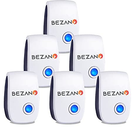 6 Packs Ultrasonic Pest Repeller, Mosquito Repellent Plug In, Rodent Repeller Plug In, Mosquito Repellent, Ultrasonic Rat Repellent, Cockroach Repellent, Plug In Mouse Repellent