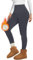 Missluck Thermo Leggings Damen Gefüttert Thermoleggings Verdickte Plüsch Thermohose Fleece Leggins Warme im Winter,Dunkelgrau-A,M