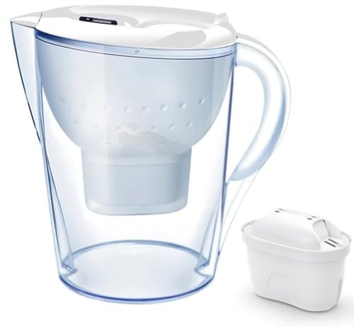 Alkaline Water Pitcher 3.5L - Activated Water Filter Jug with Fluoride Filter, 7 Stage Ionizer System to Increase PH Levels - BPA Free - Purify Your Water Today!