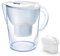 Alkaline Water Pitcher 3.5L - Activated Water Filter Jug with Fluoride Filter, 7 Stage Ionizer System to Increase PH Levels - BPA Free - Purify Your Water Today!