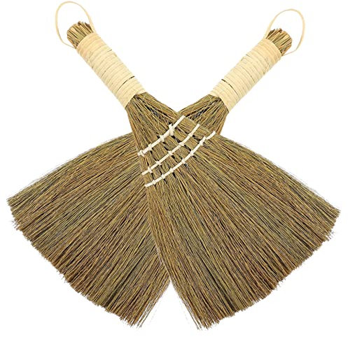 IWOWHERO 2 Pièces Lot De Balais Manuels Petit Balai De Bureau Outil De Nettoyage De Bureau