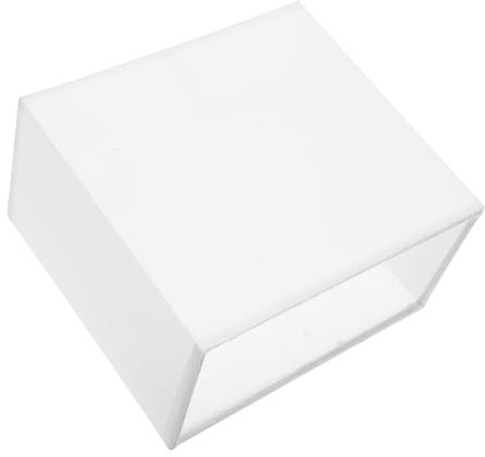 BATHVEVE Pantalla De Lámpara Rectangular De Resistente Al Desgaste Lámpara De Repuesto Para Hogar Fácil Instalación y Suave Iluminación