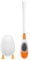 Duck Shape Silicone Toilet Brush Bathroom Toilet Bowl Scrubber Brush With Storage Box Bristles Bathroom Accessories