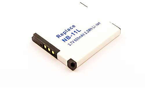 Akkuversum Akku kompatibel mit Canon IXUS 190, Camcorder/Digitalkamera Li-Ion Batterie