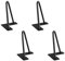 Pied Meuble Scandinave 4pcs Pieds Epingle DIY Pieds pour Table Pied de Chaise avec 20 Vis + 4 Protège Pieds