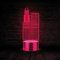Jinson well 3D Lippenstift Lampe optische Illusion Nachtlicht, 7 Farbwechsel Tisch Schreibtisch Dekoration Lampen perfekte mit Acryl USB Spielzeug