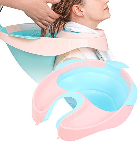 Dioche Mobiles Haarwaschbecken, Shampoo Becken, Haare im Bett waschen, für Verletzte, ältere Menschen, Bettlägerig, Behindert, Leicht zu Reinigendes Haar, Hilfsmittel