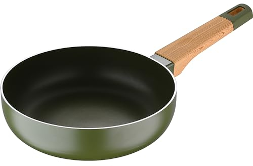 BERGNER Padella 20cm in alluminio 100% riciclato per induzione - Testata e approvata da Gianfranco Vissani