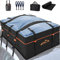 538L Faltbare Auto Dachkoffer Gepäckbox, 19 Kubikfuß Dachkoffer Aufbewahrungsbox Wasserdicht Transporttasche für mehr Stauraum(120x90x50CM)