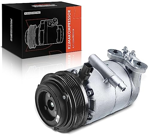 Frankberg Compresor de aire acondicionado con embrague Gasolina Compatible con Focus C-Max DM2 Focus II Focus II DA DP HCP DB DH FCH C-Max DM2 V50 545 C30 533 S40 II 544incl. aceite premezclado