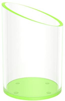 KOTEMON Stifthalter für Schreibtisch-Organizer, Acryl-Make-up-Pinsel-Organizer, Desinfektionsmittel-Halter, Stifthalter und Stiftehalter für Büro, Zuhause, Schule, Neongrün