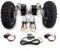 Kit Catena Motore con Ingranaggi da 10 Pollici per Ruote Fuoristrada a Doppia Trasmissione da 350 W, Interruttore di retromarcia per Carrello carriola Carrello con retromarcia (36 V 350 W Max 8 km/h)