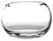 Jarrón pecera de Cristal Transparente de Ø 20x14 cm - LOLAhome