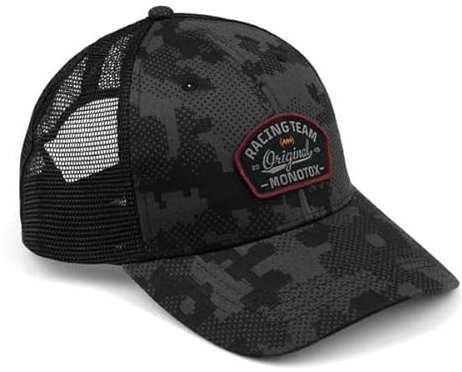Monotox Unisex Baseballkappe MX22039 RACING MESH CAP Schwarz NS