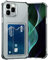 AKABEILA Case for iPhone 11 Pro Max Clear Slim Phone Case Soft TPU Wallet Case Bag Cover with Card Slot Holder Shockproof 6.5