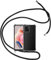 Keteen Collier pour Xiaomi Redmi Note 12 4G Coque Transparent Ultra Mince Silicone Anti-Chute Housse avec Cordon Réglable Lanyard avec Cordon Collier Coque pour Xiaomi Redmi Note 12 4G, Noir